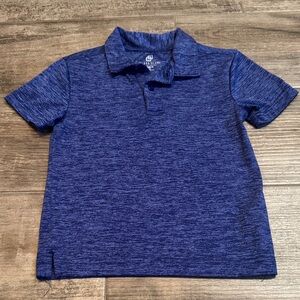 Class Club Navy Heather Kids Polo